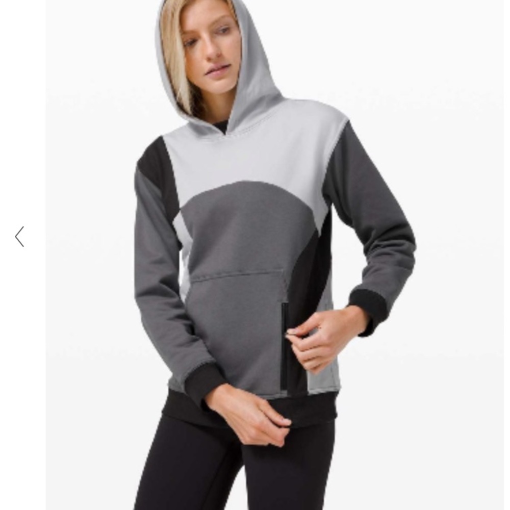 Lululemon All Yours Colorblock Hoodie Size 4